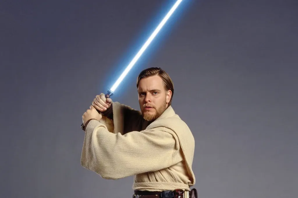 Imagen de Obi-Wan Machobi generada con Face Fusion